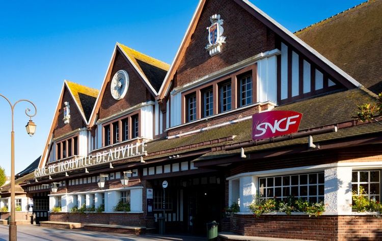 La gare de Trouville-Deauville