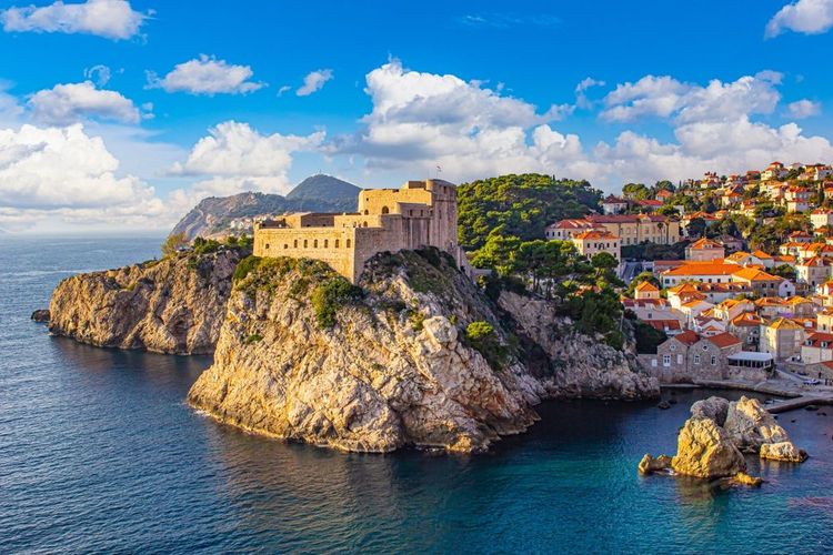 Dubrovnik, la ville historique et touristique de la Croatie