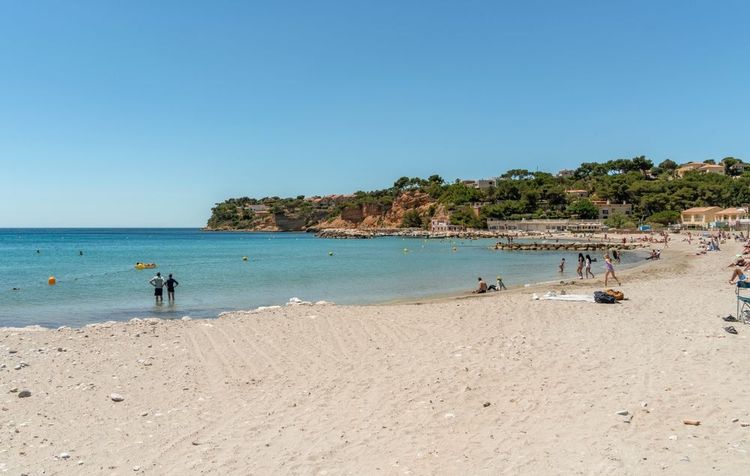 La plage du Rouet