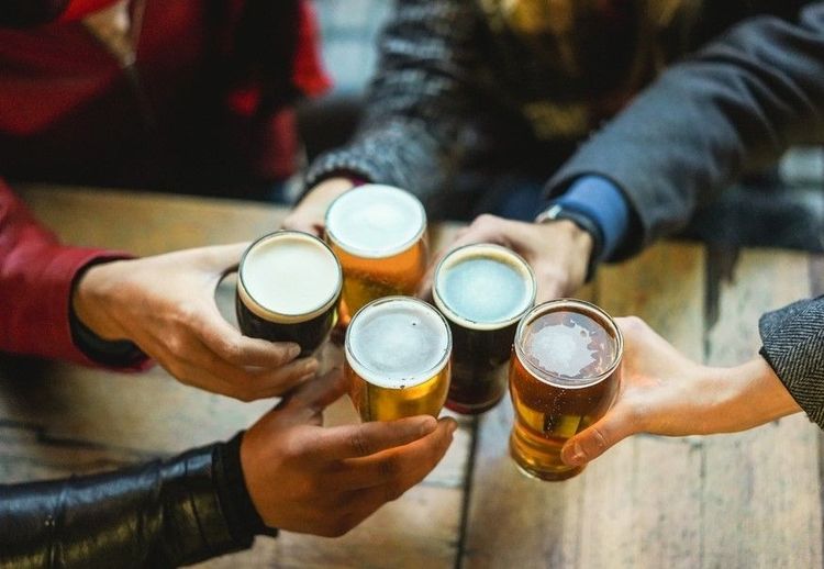 Bières au pub
