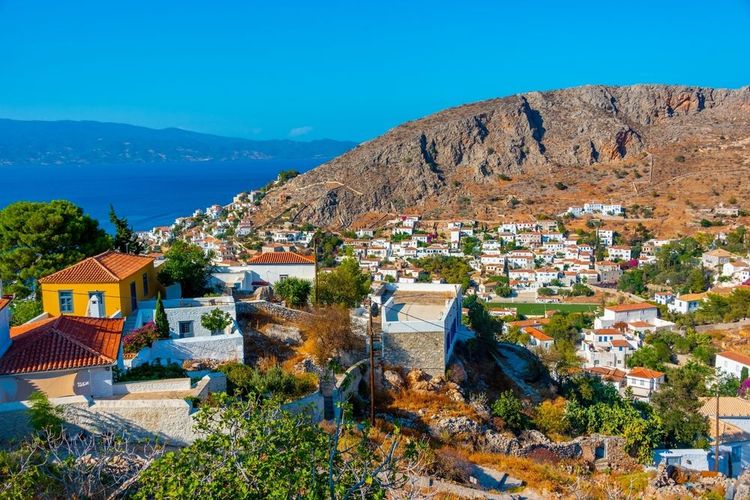 Hydra vue depuis ses hauteurs