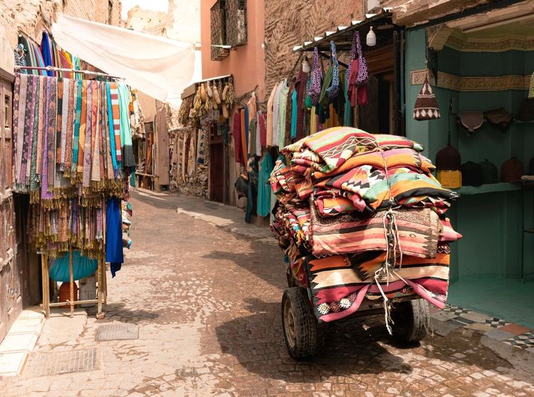 Souk de Marrakech, Maroc