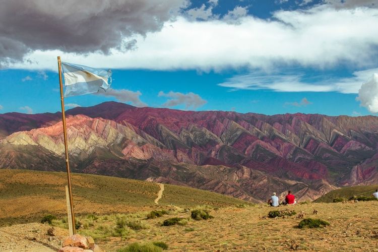Montagnes de l'Hornocal, Quebrada de Humahuaca, Argentine