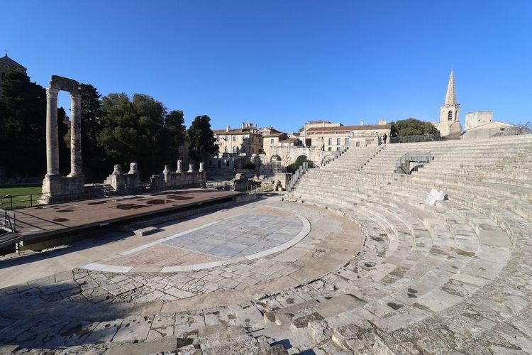 Le théâtre antique d'Arles