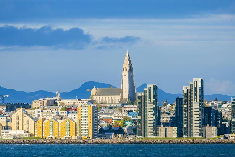 L'église Hallgrímskirkja, incontestablement le plus haut monument de Reykjavik