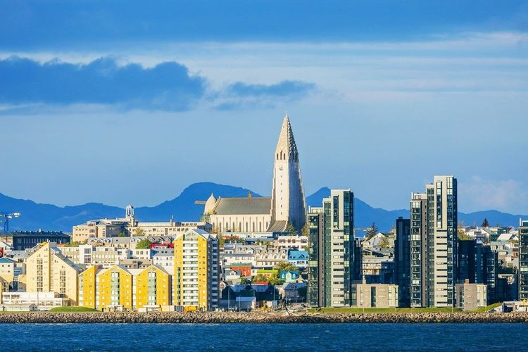 Hallgrímskirkja domine Reykjavik