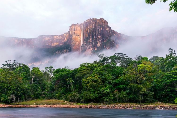 Angel Falls au sud-est du Venezuela.