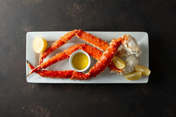 Pâtes de crabe royal ou Taraba-gani