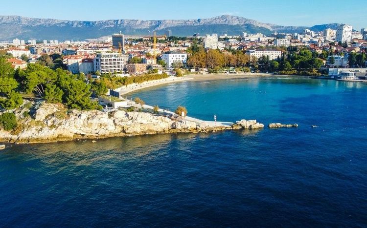 Split, la plage de Bacvice