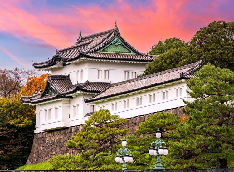 Le Palais de l'Empereur, résidence de l'Empereur du Japon, de toute beauté depuis 1868