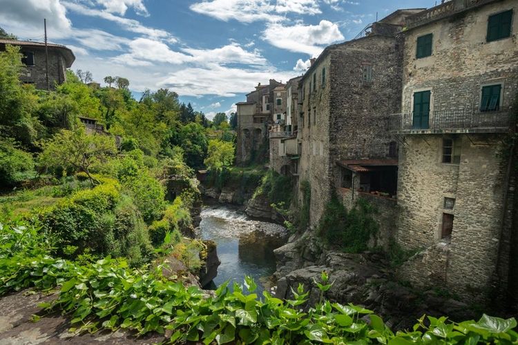La rivière Magra à Bagnone