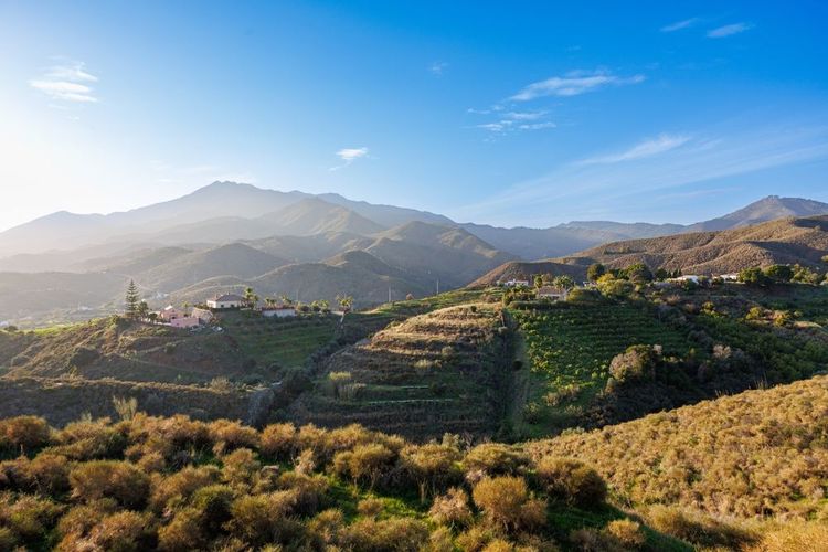 Le paysage de l'Andalousie, Espagne 