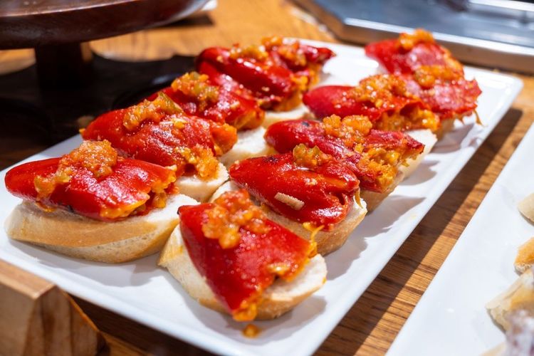 Les pintxos de poivrons, un classique