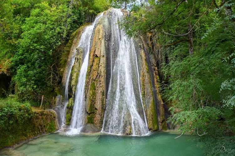 La cascade pétrifiante