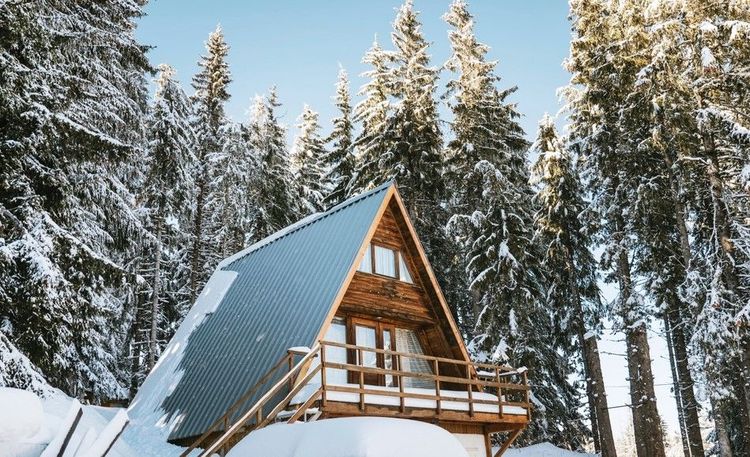 Chalet dans la montagne