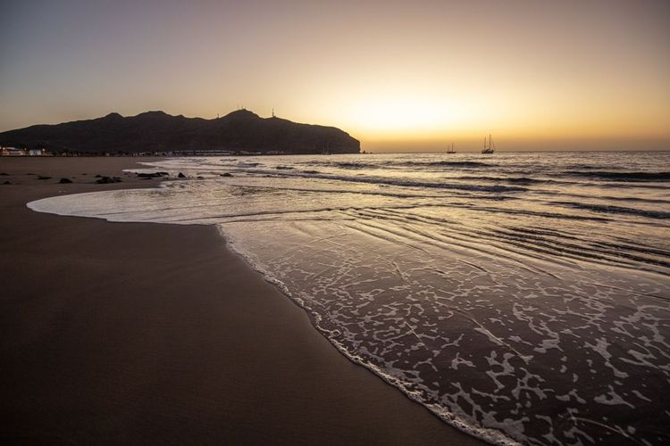  Sable noir Gran Tarajal, Îles Canaries, Espagne