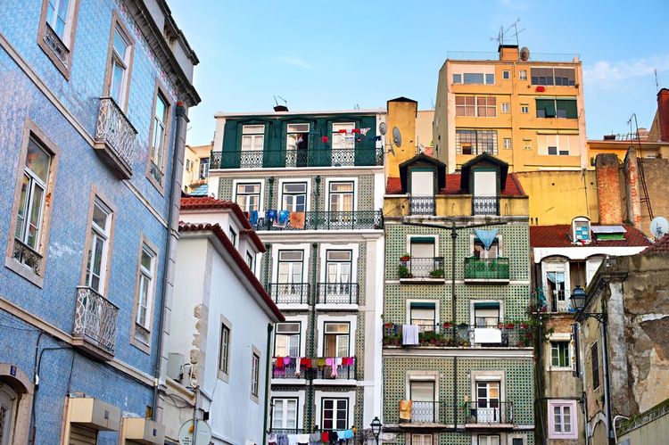 Quartier de la Mouraria, Lisbonne, Portugal