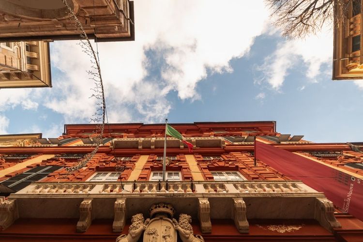 Les palais historiques Rolli de Strada Nuova