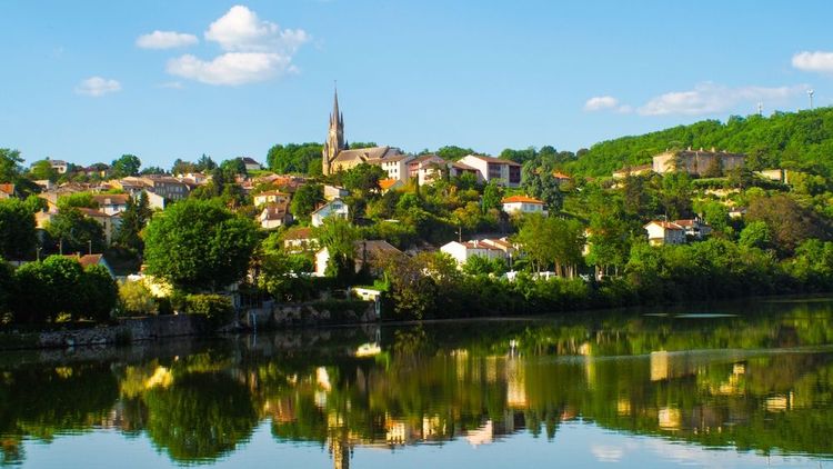 Village dans le département du Lot-et-Garonne