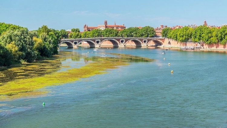 La Garonne traverse la Ville Rose