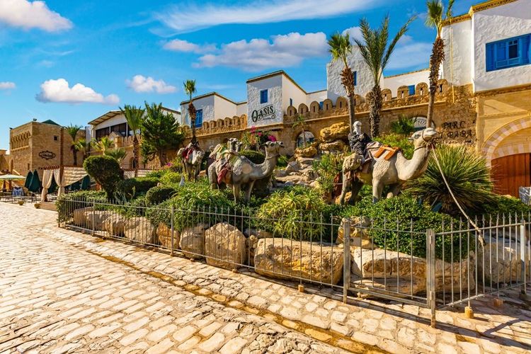 La zone touristiques de Yasmine, Hammamet