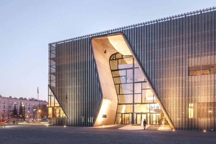 Le musée de l'Histoire des Juifs polonais à Varsovie