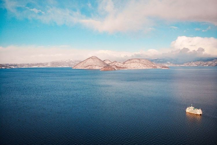 Croisière sur le lac, quand le printemps arrive