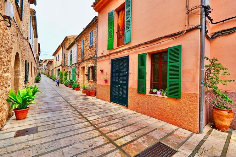 Ruelle colorée d'Alcudia