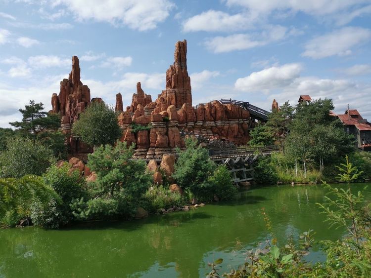 Le train de la mine Disneyland Paris