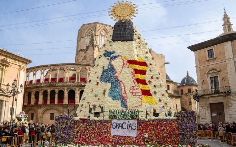 Les festivités de Las Fallas, à Valence.