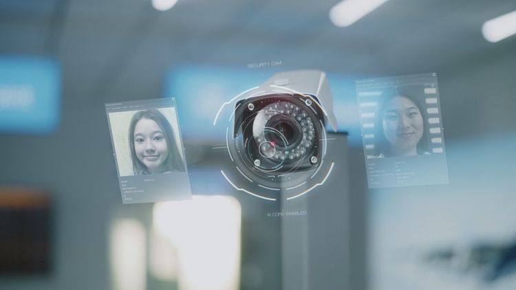  Caméra de vidéosurveillance avec Identification automatisée des passagers IA.