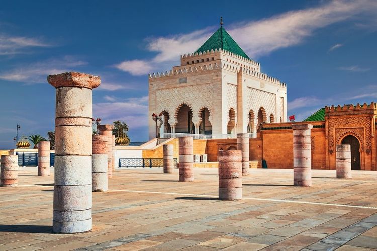 mausolée Mohammed V à Rabat