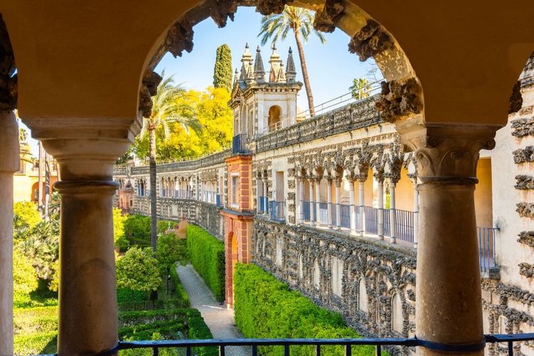 L'Alcazar de Séville.