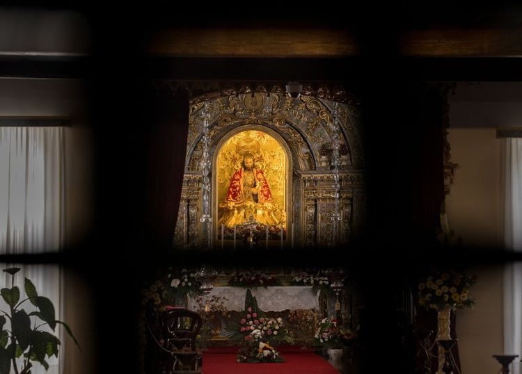 Pendant le festival du Seigneur Saint-Christ des Miracles, à Ponta Delgada