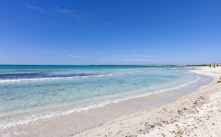 La plage d'Es Trenc à Majorque