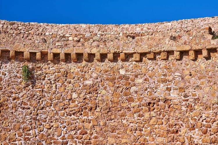 Détail sur les remparts des fortifications