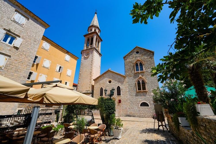 Budva, l'église Saint-Jean-Baptiste