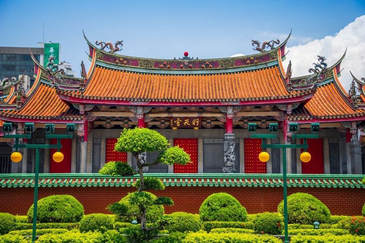 Xingtian Temple situé dans le district de Zhongshan, Taipei, Taïwan