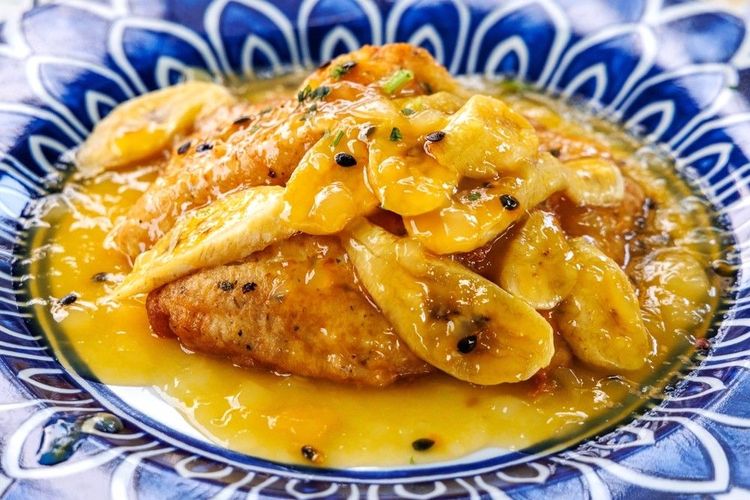Poisson-sabre à la banane