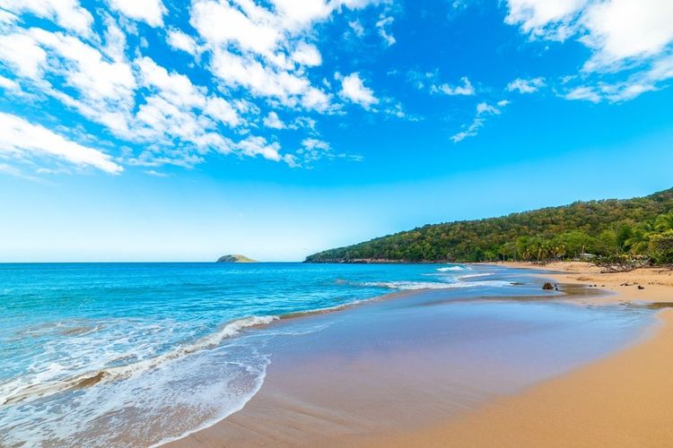 La plage de La Perle en Guadeloupe