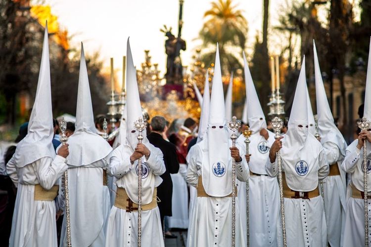 Défilé de la Semaine Sainte à Séville