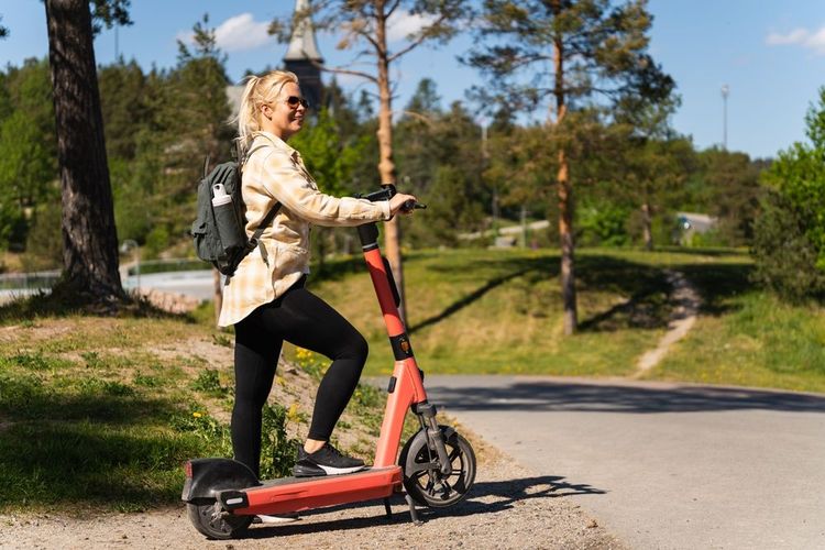 Trottinette à Oslo