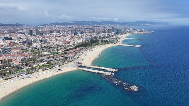Plage de Barcelone