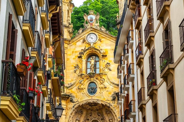 Au cœur de la Vieille Ville de San Sebastian