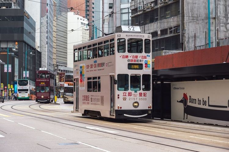 Le tramway Hong Kong