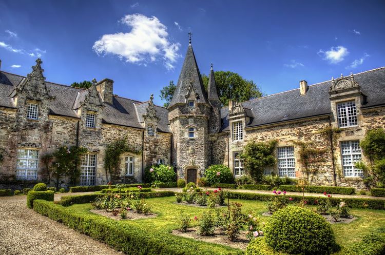 L'actuel château de Rochefort-en-Terre