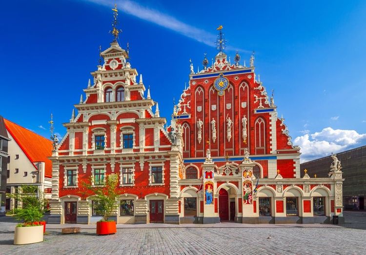 La Maison des Têtes Noires, joyau ancestral de Riga