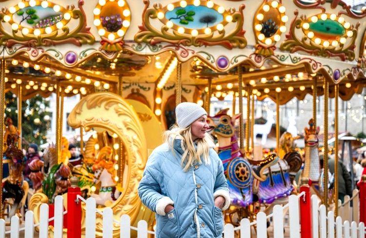 Tallinn pendant le marché de Noël