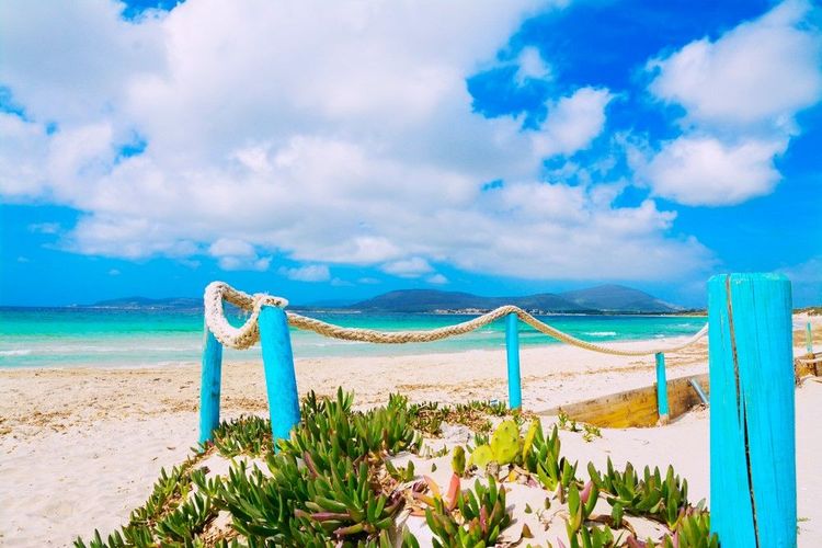 La plage de Maria Pia, un parfum d'exotisme