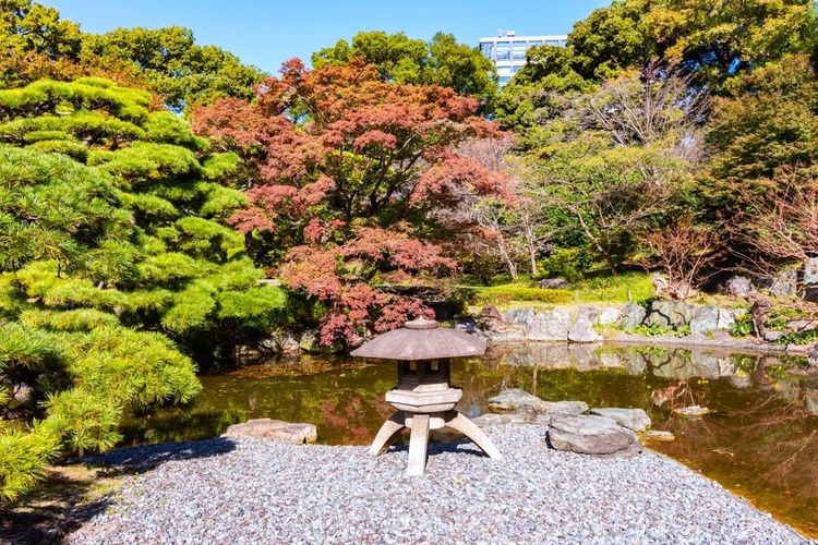 Les jardins zen du Palais impérial